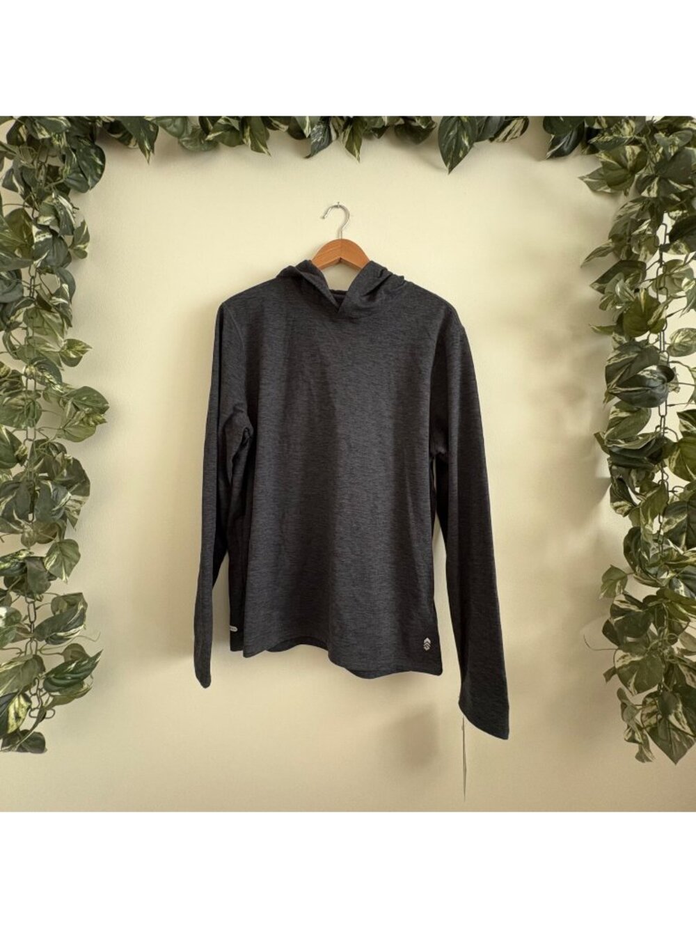 Free Country Athletic Pullover Hoodie Grey Heathered NWT Size L
